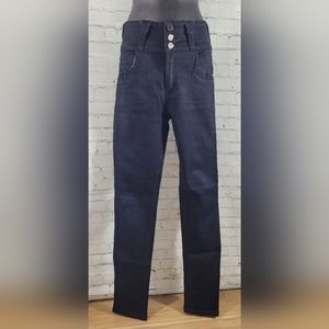 #69 Mitzi Michel size 9 black skinny jeans